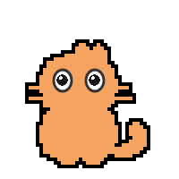 Idle cat following you